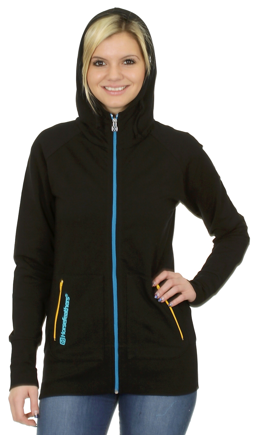 bluza Horsefeathers Sweep Zip - Black