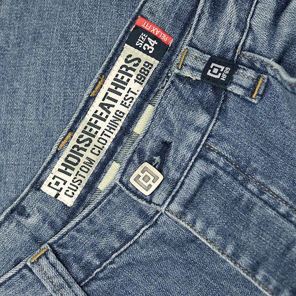jeans Horsefeathers Altitude - Used Look Wash