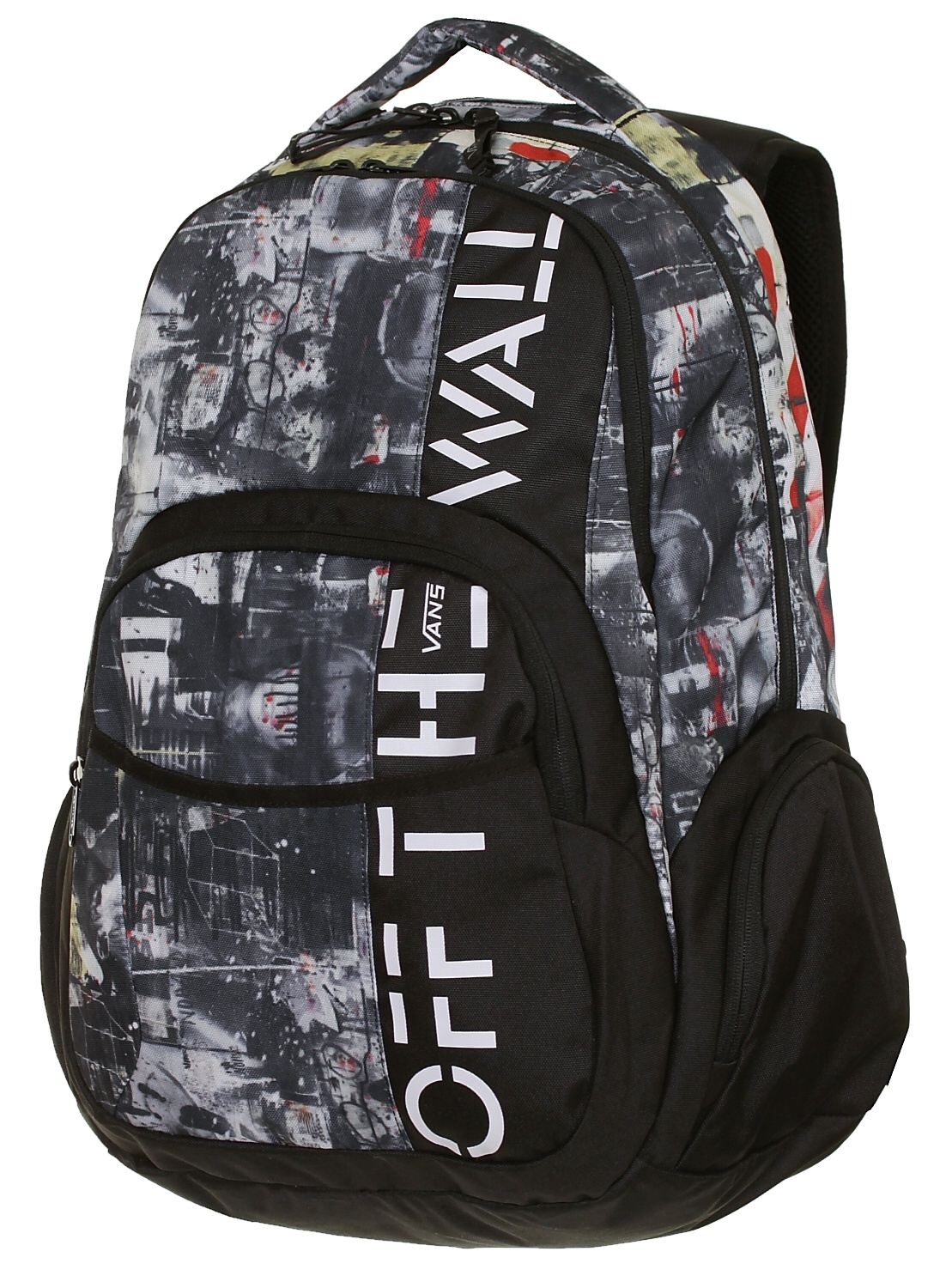 backpack Vans 5-0 - Black/White/Gray Plaid