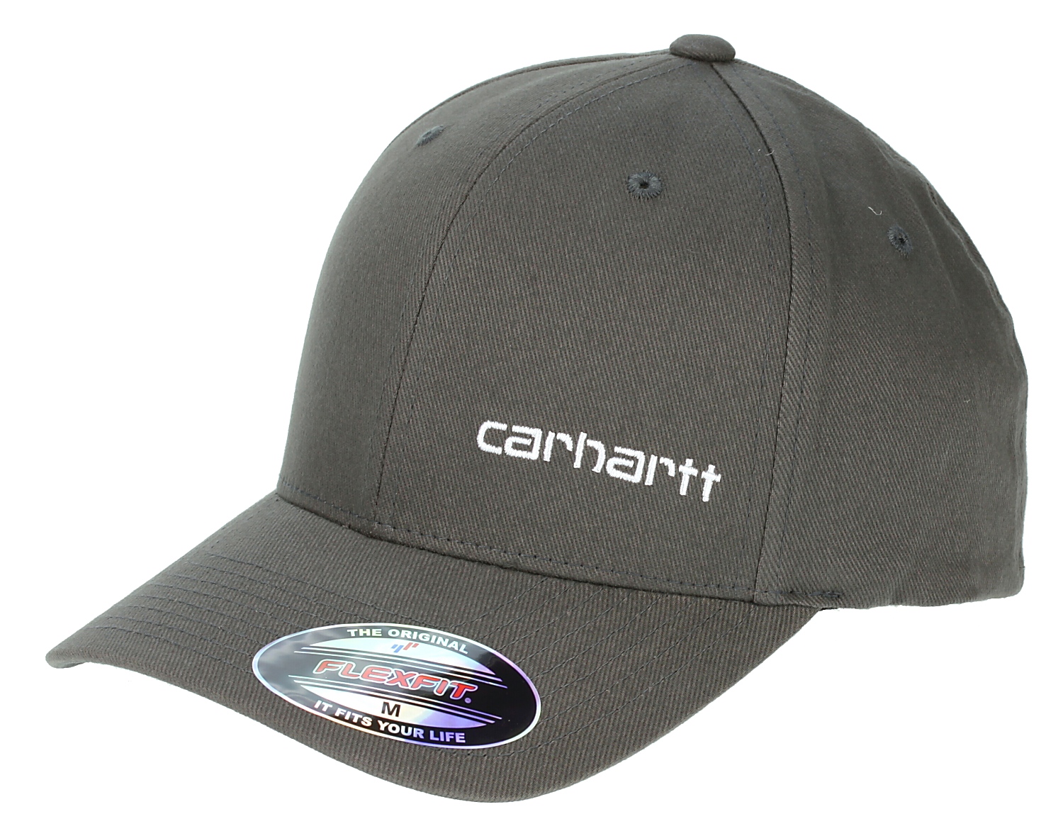 šiltovka Carhartt Trucker - Asphalt/White