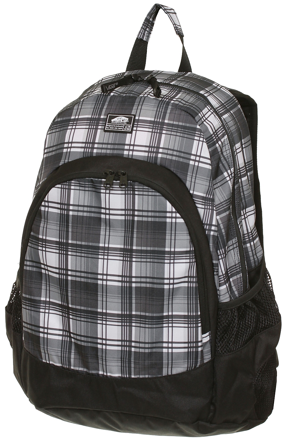 backpack Vans Van Doren - Black/White/Gray Plaid