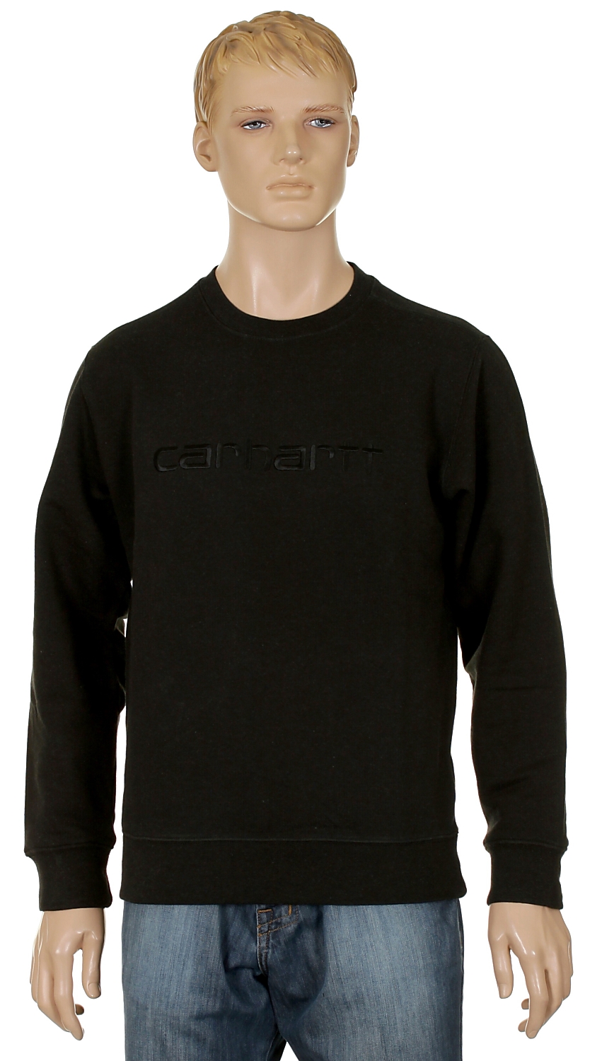 mikina Carhartt Carhartt - Black Heather/Black