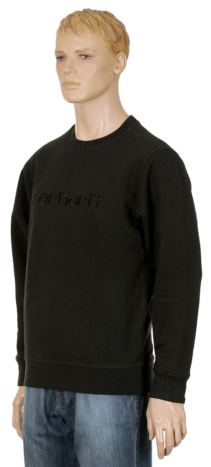 mikina Carhartt Carhartt - Black Heather/Black