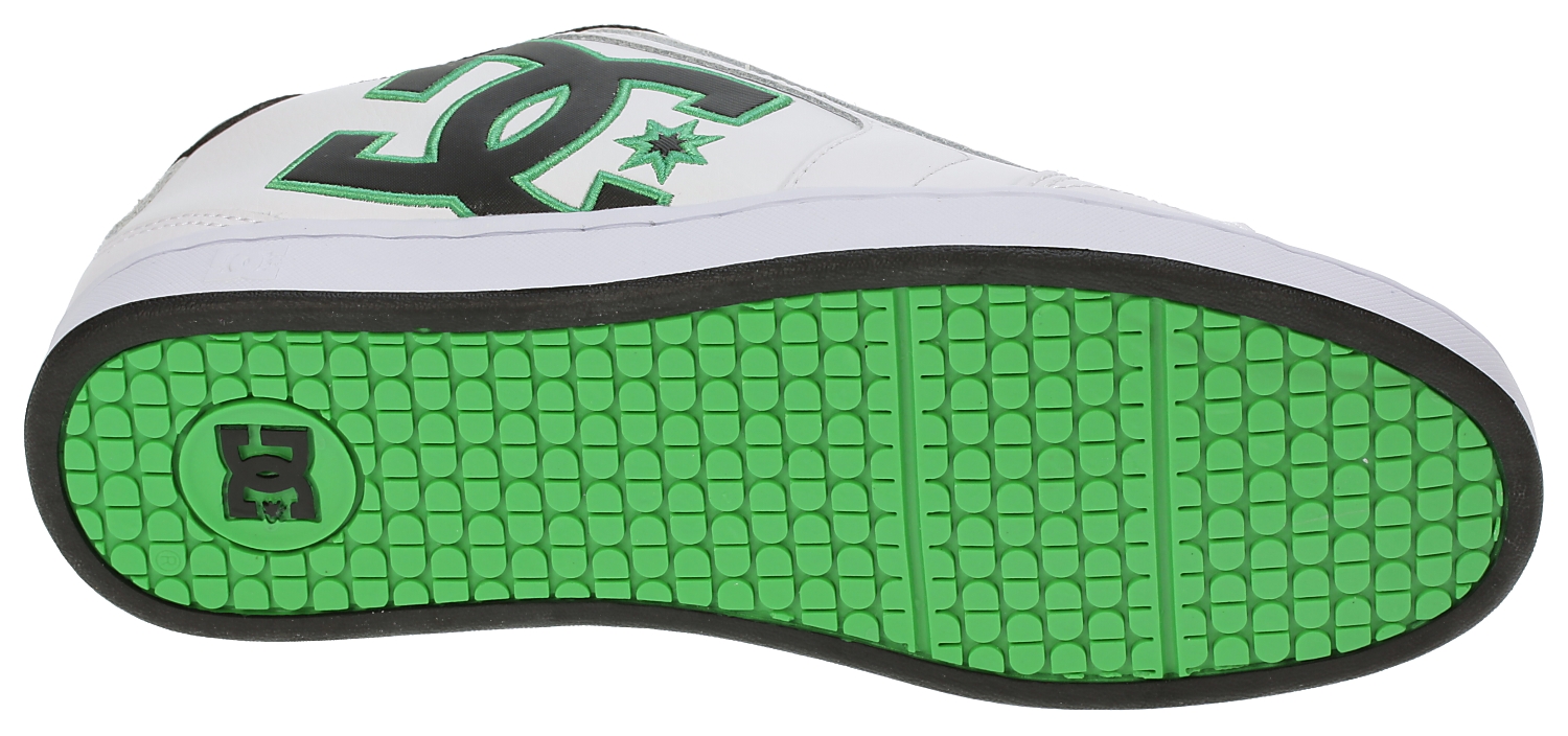 boty DC Net - White/Emerald/Black
