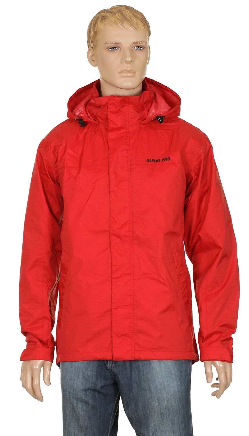 bunda Alpine Pro Bolek - Dark Red/Black