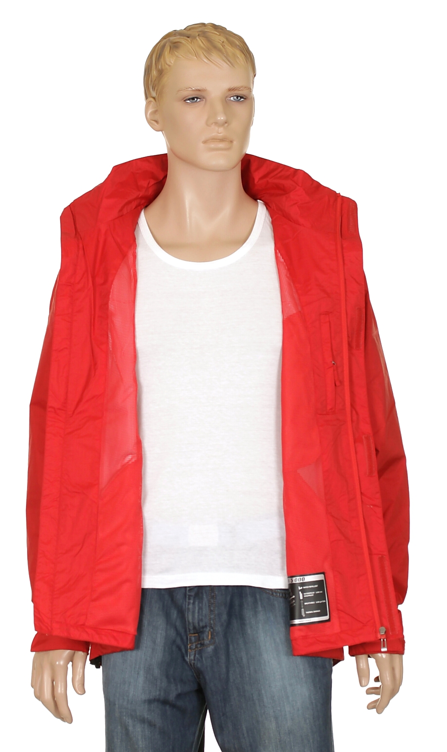 bunda Alpine Pro Bolek - Dark Red/Black