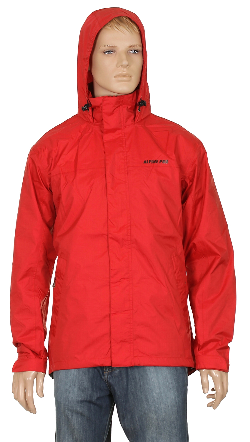 bunda Alpine Pro Bolek - Dark Red/Black