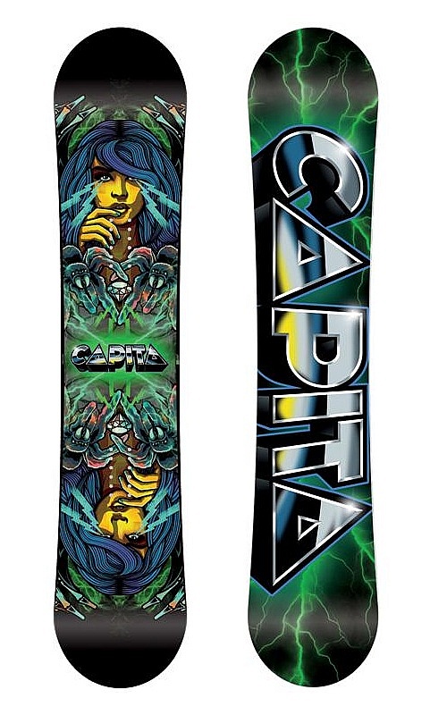 capita horrorscope snowboard one color 153cm Snowboard-153W Sport & Freizeit stiff flex provides stability for high Snowboard Capita Horrorscope FK 2011/2012