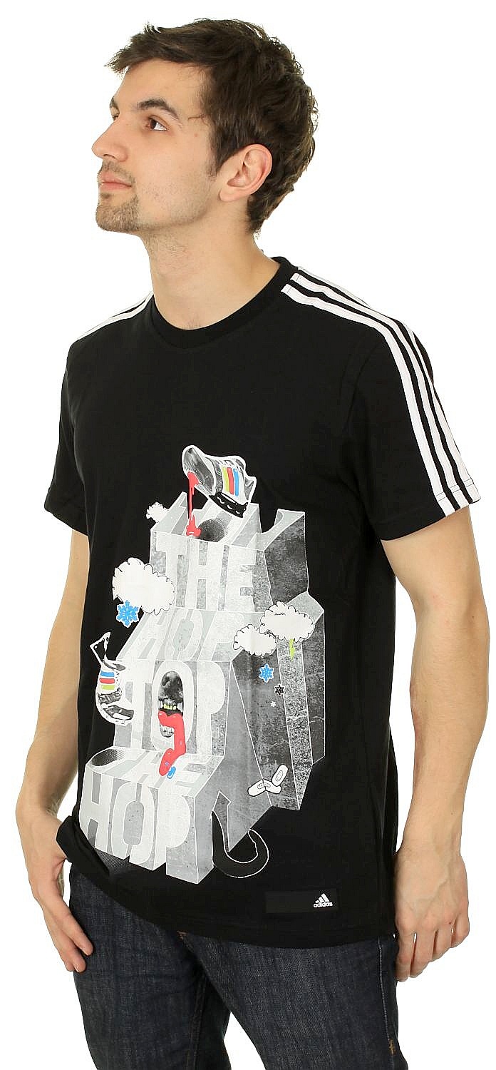 T-shirt Adidas Bnce Hop - Black