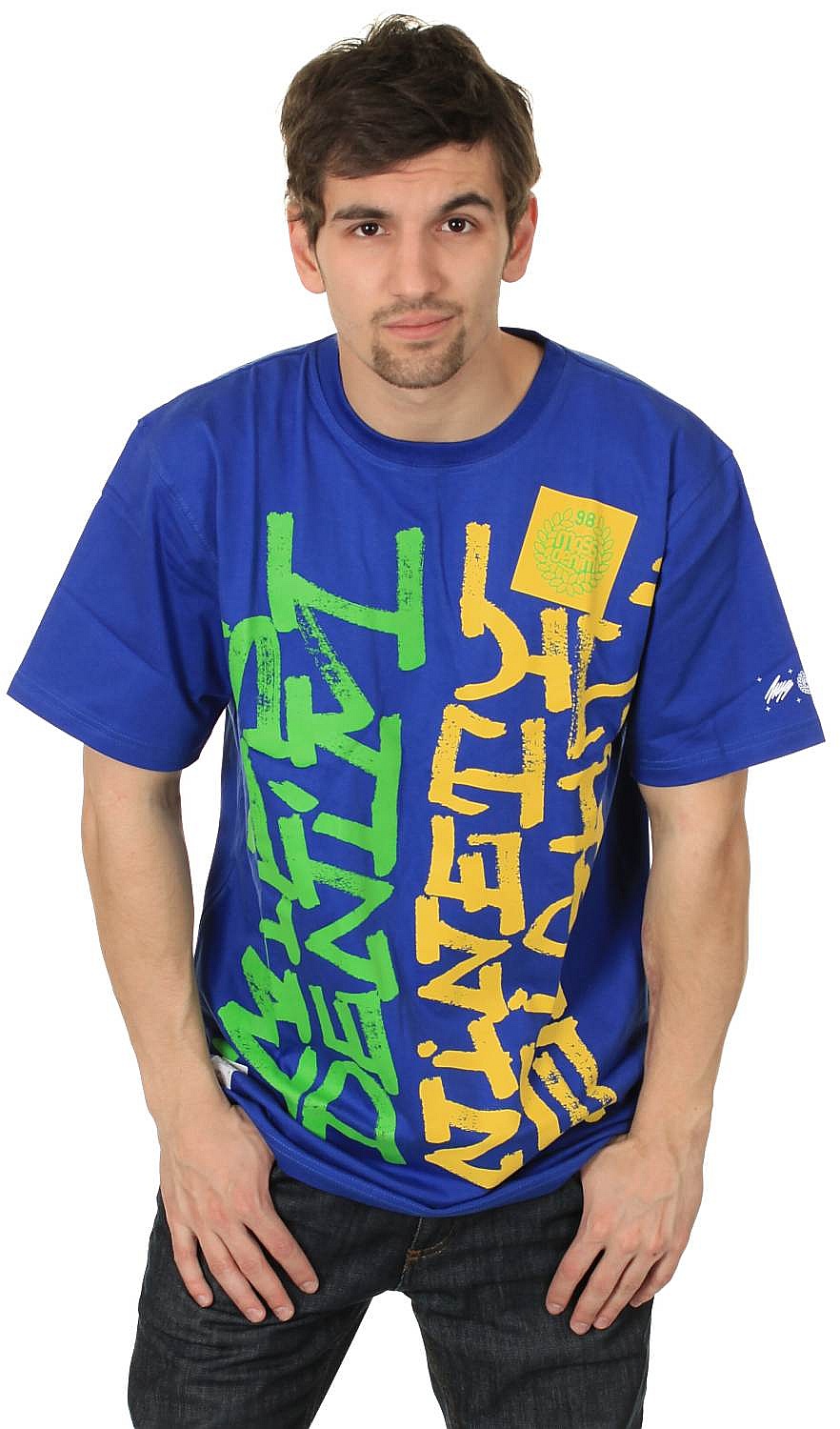 T-shirt Mass DNM Go West - Blue
