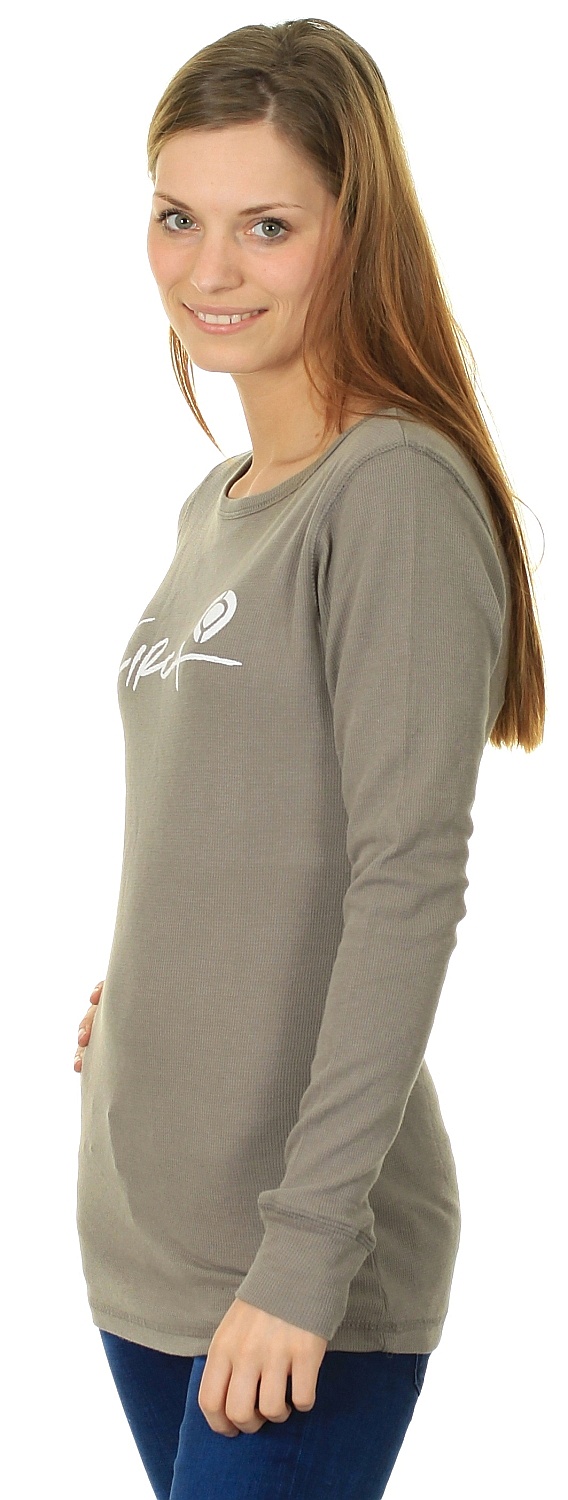 tričko Circa Script Icon LS Thermal - WM Gray