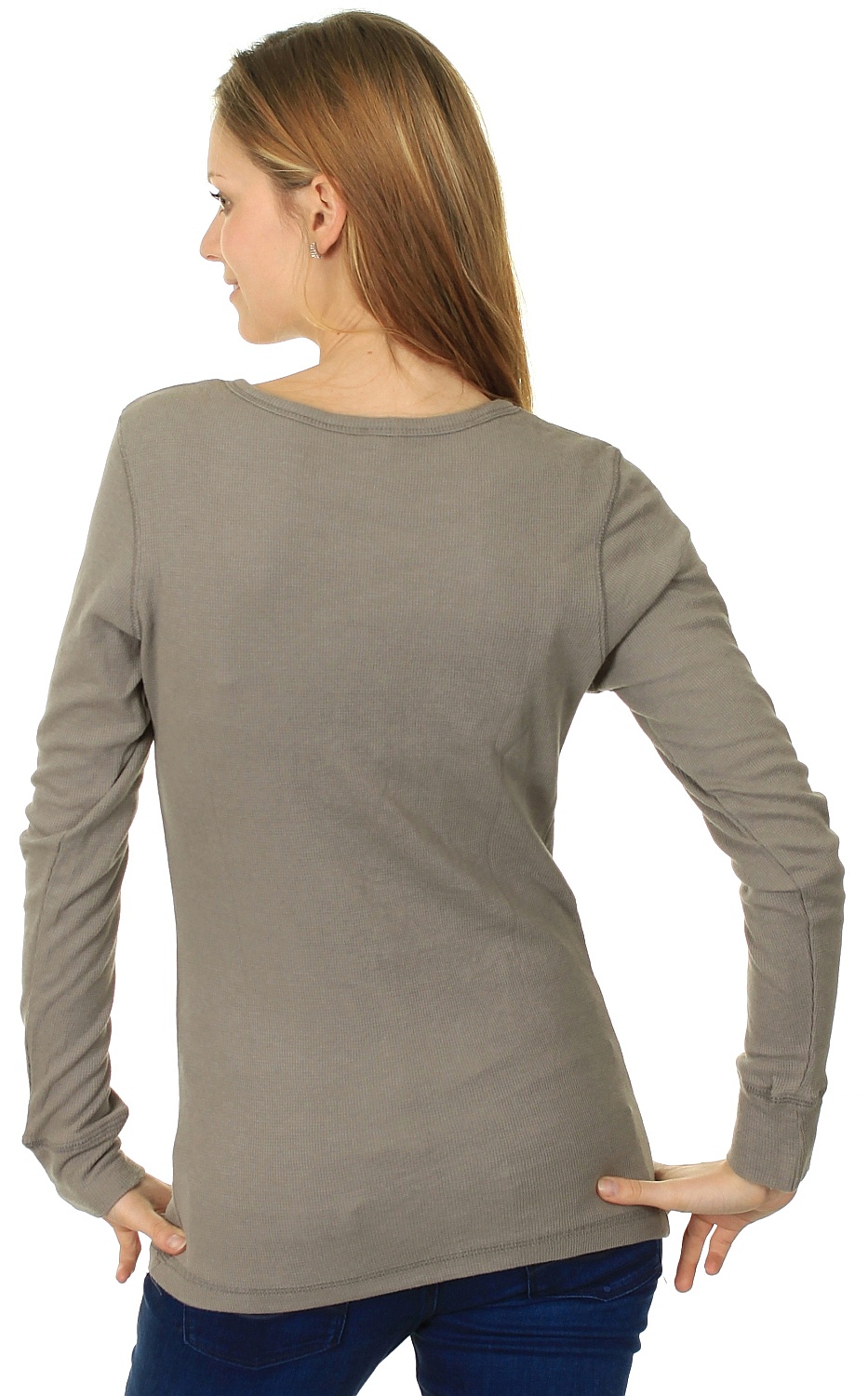 tričko Circa Script Icon LS Thermal - WM Gray