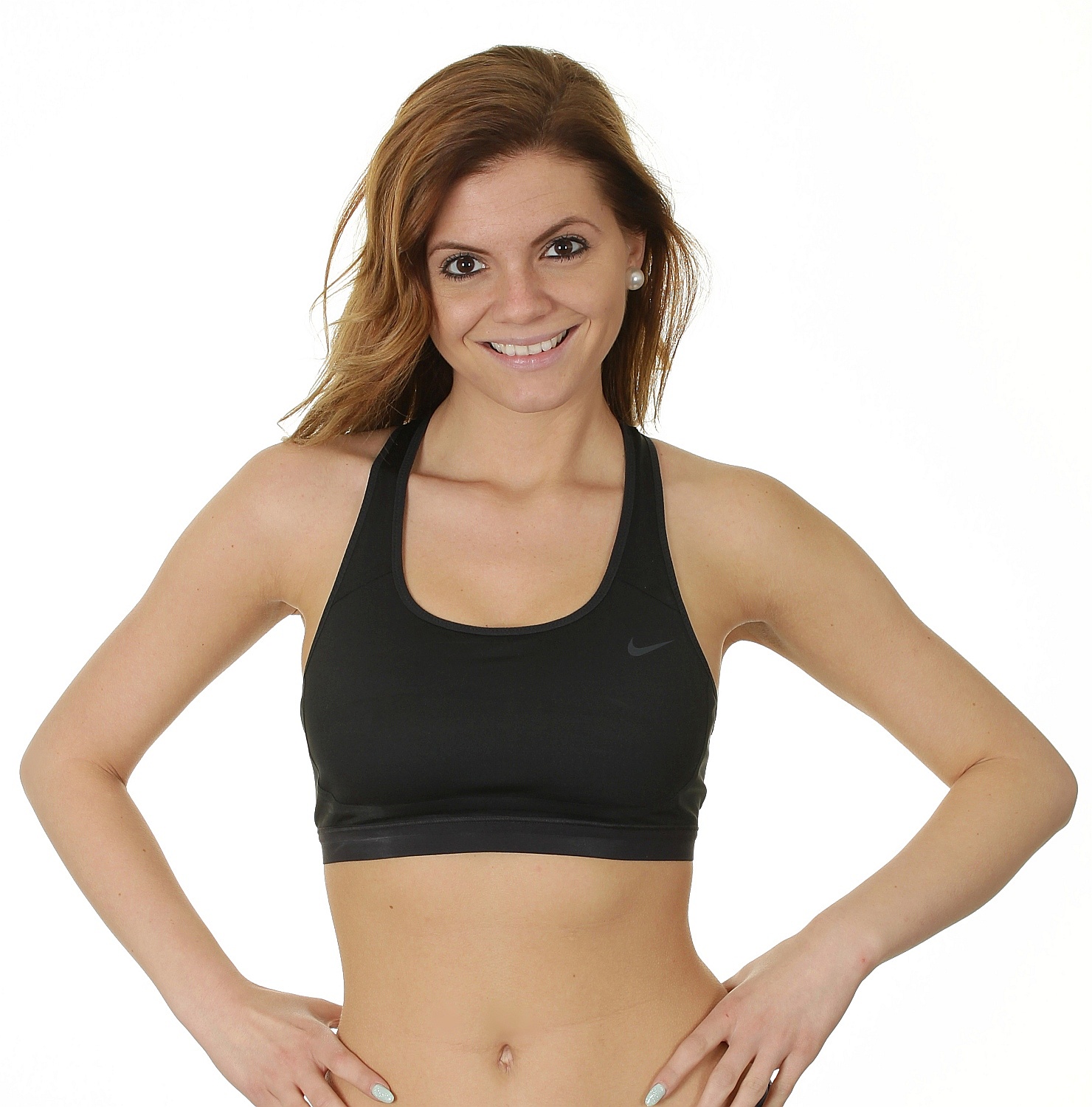 podprsenka Nike Contour Bra - 010/Black/Black/Cool Gray