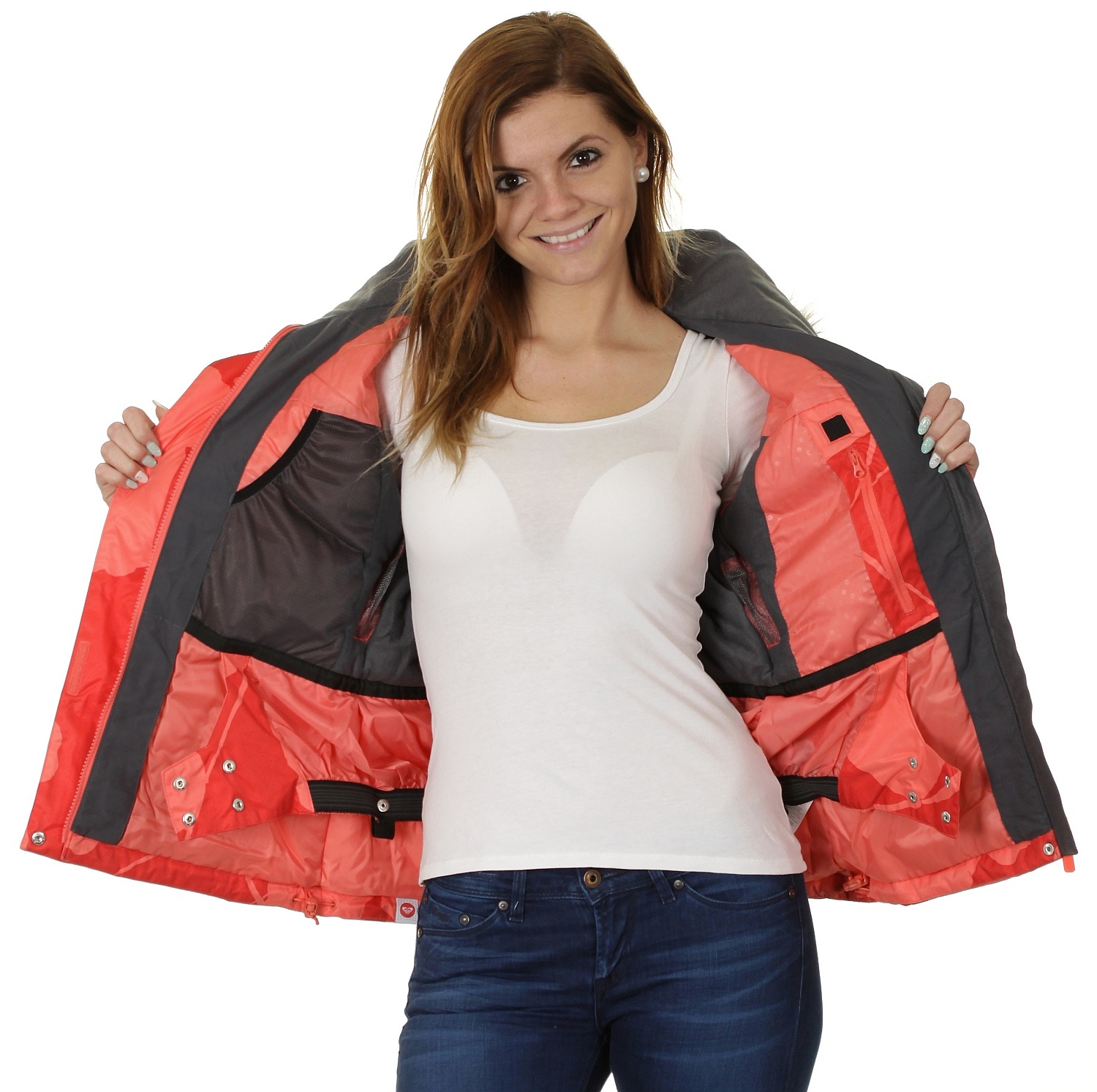 kurtka Roxy Jet Ski - Abst Flower Sut
