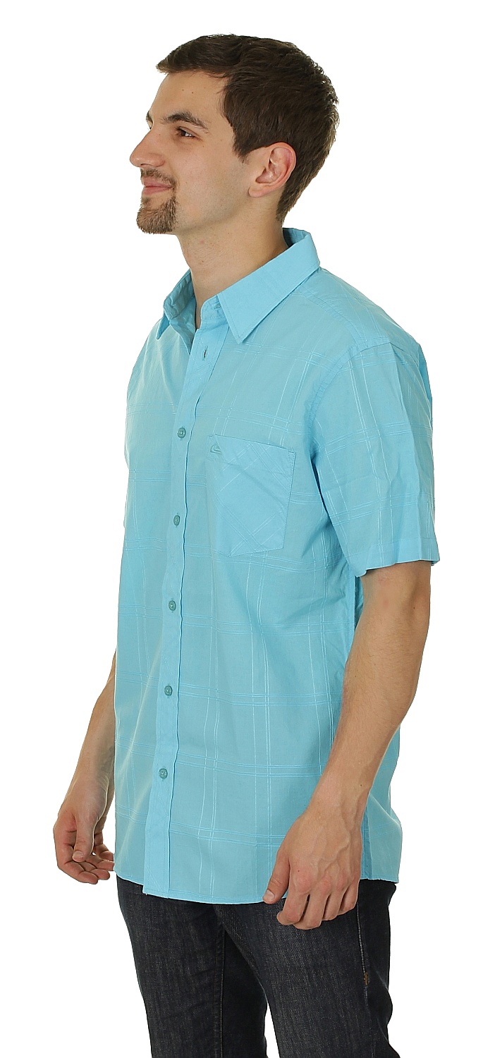 košeľa Quiksilver One Sight - Blackies Blue