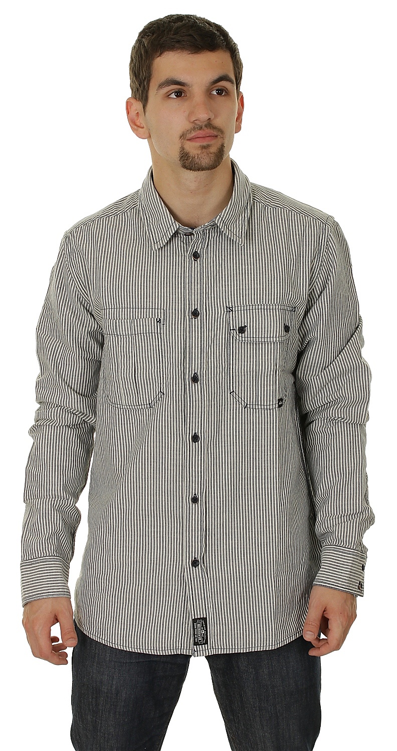 košile Quiksilver El Desventuradas LS - Mood Indigo