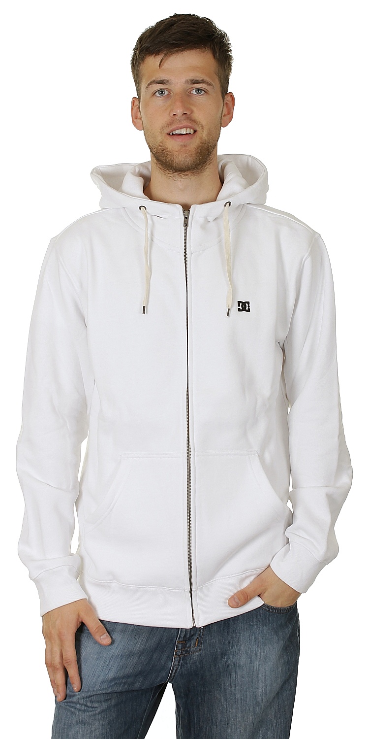 mikina DC Keystone 3 Premium Zip - White