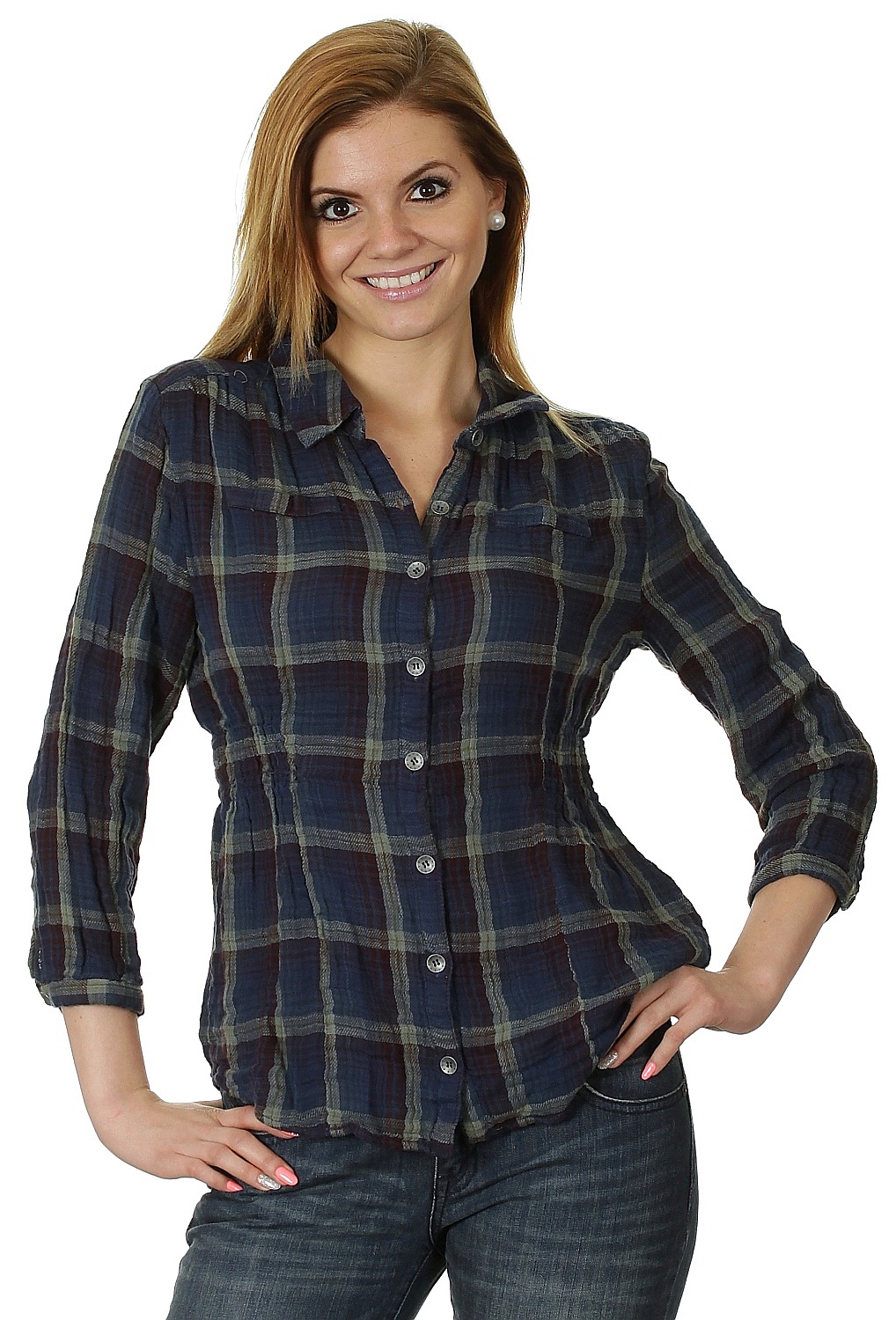 košile Quiksilver Pres Flannel - Gem Plaid