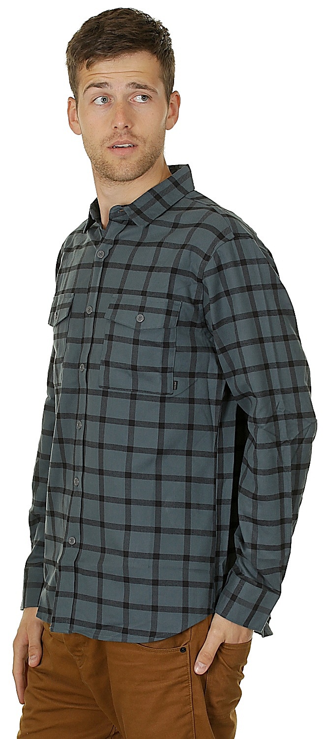 košile Nike 6.0 Road Dog Flannel LS - 033/Slate Blue