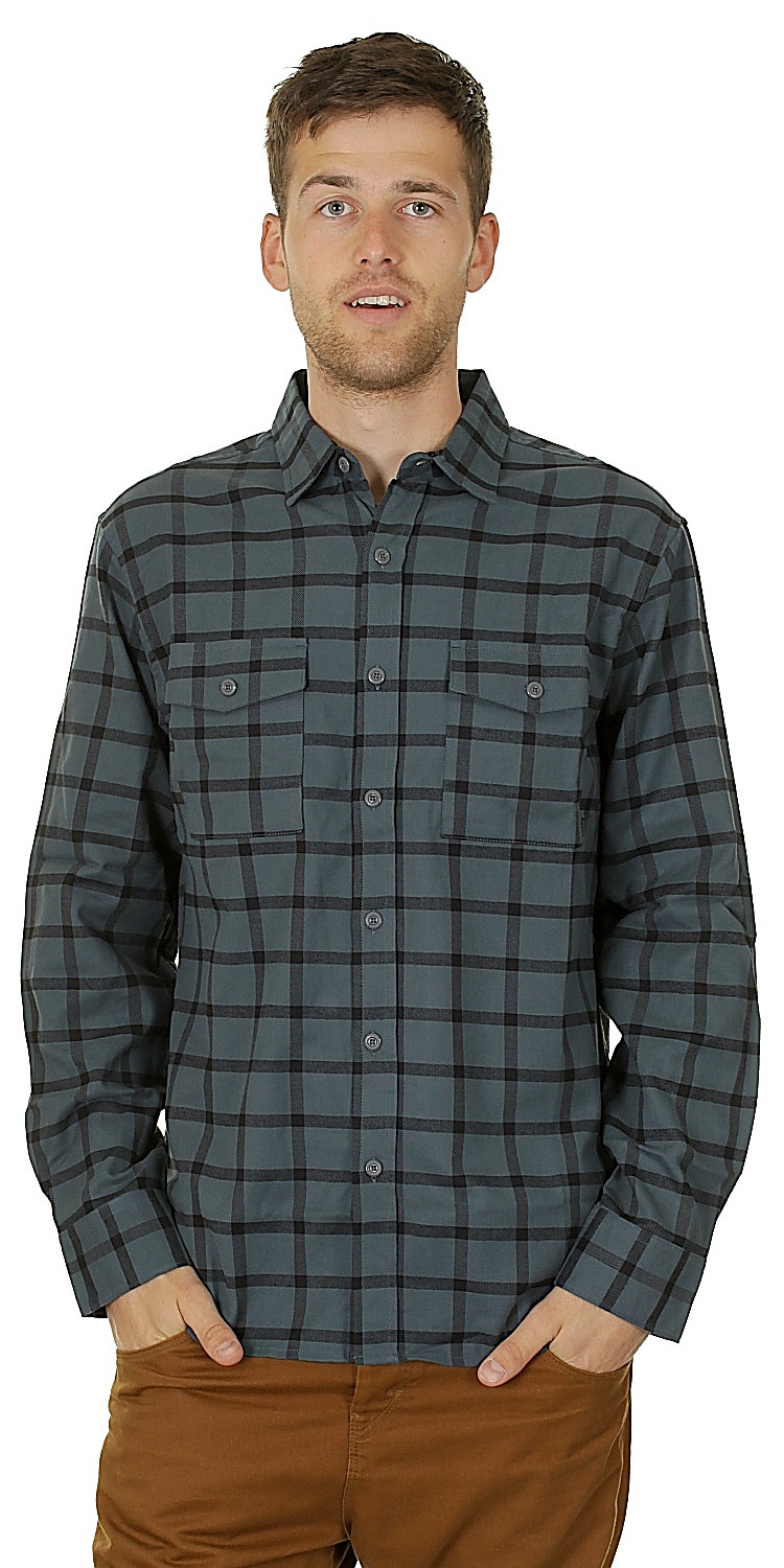 košile Nike 6.0 Road Dog Flannel LS - 033/Slate Blue
