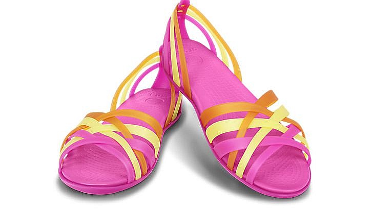 sandały crocs huarache flat multi