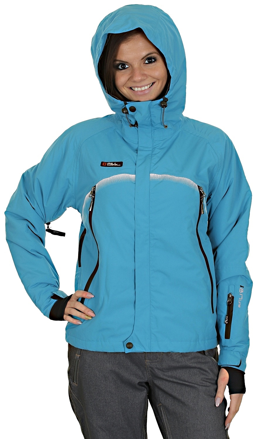 jacket Mill Sakura - Cyan