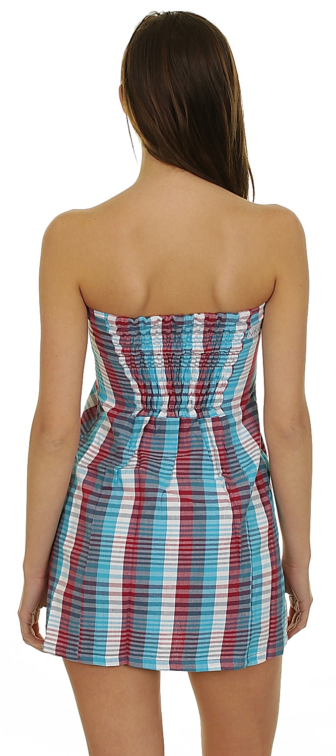 šaty Nikita Blende - White/Scuba Blue/Orion Blue/Beet Red