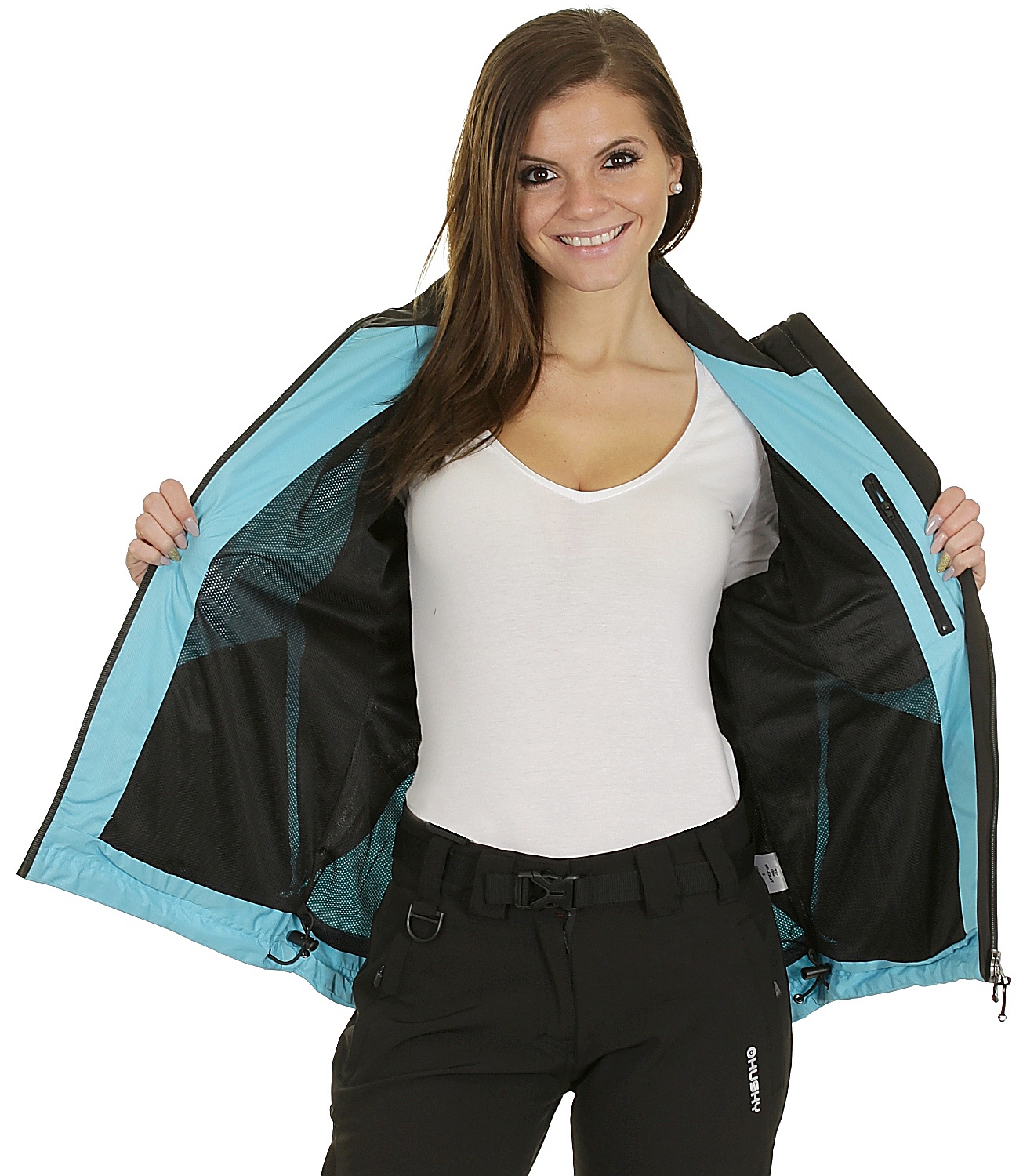 kurtka Stuburt Helium - Aqua/Black