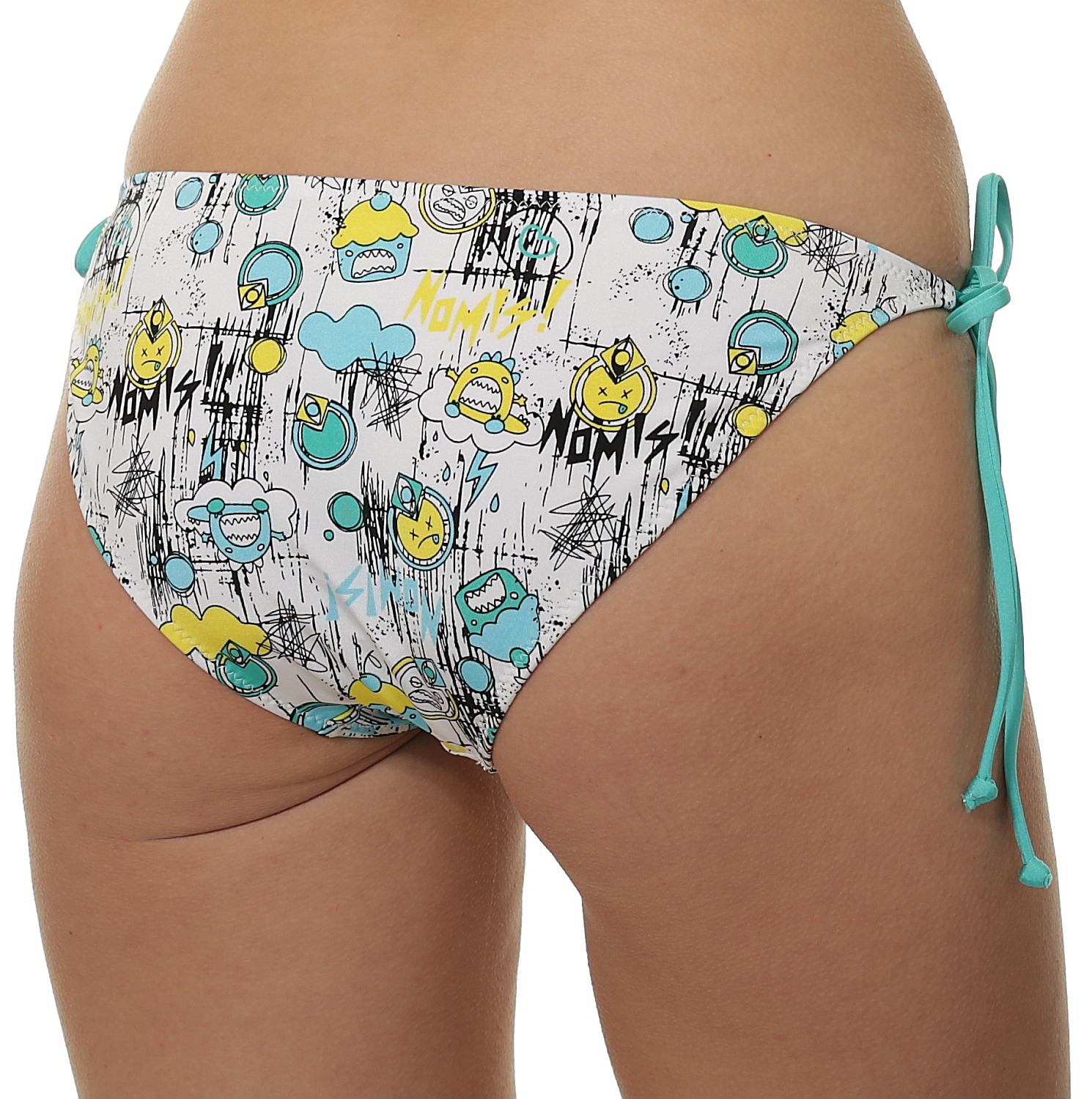 plavky Nomis Killer Cupcake Bottom - White