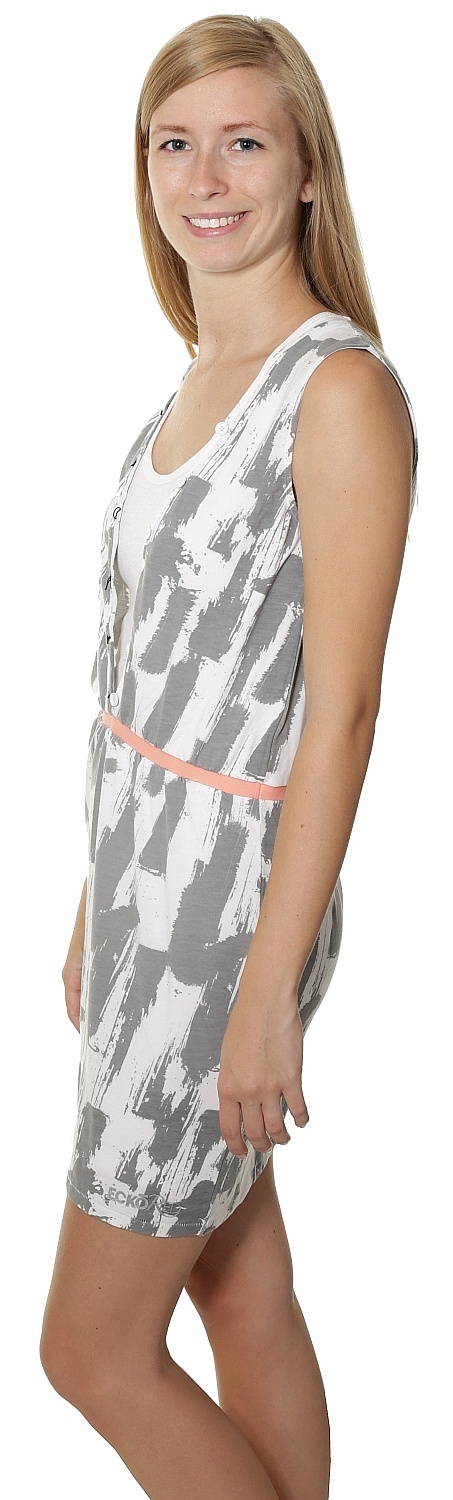 šaty Ecko Red Stroked - Monument Gray
