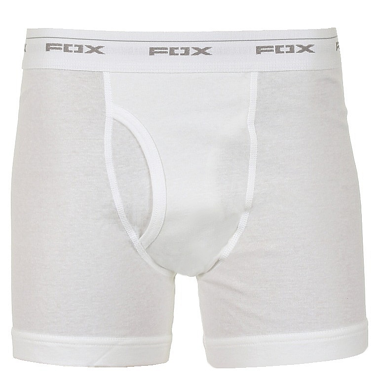 trenky Fox Boxer Brief - White