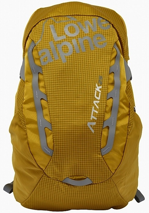 backpack Lowe Alpine Attack 25 - Gold/Zinc - Snowboard shop  display picture 1