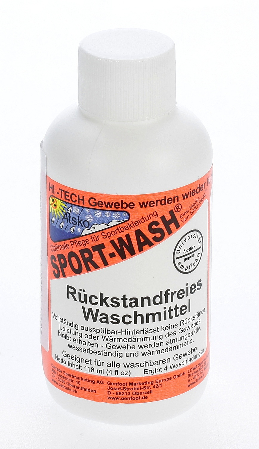prací prostředek Atsko Sport-Wash 118 ml