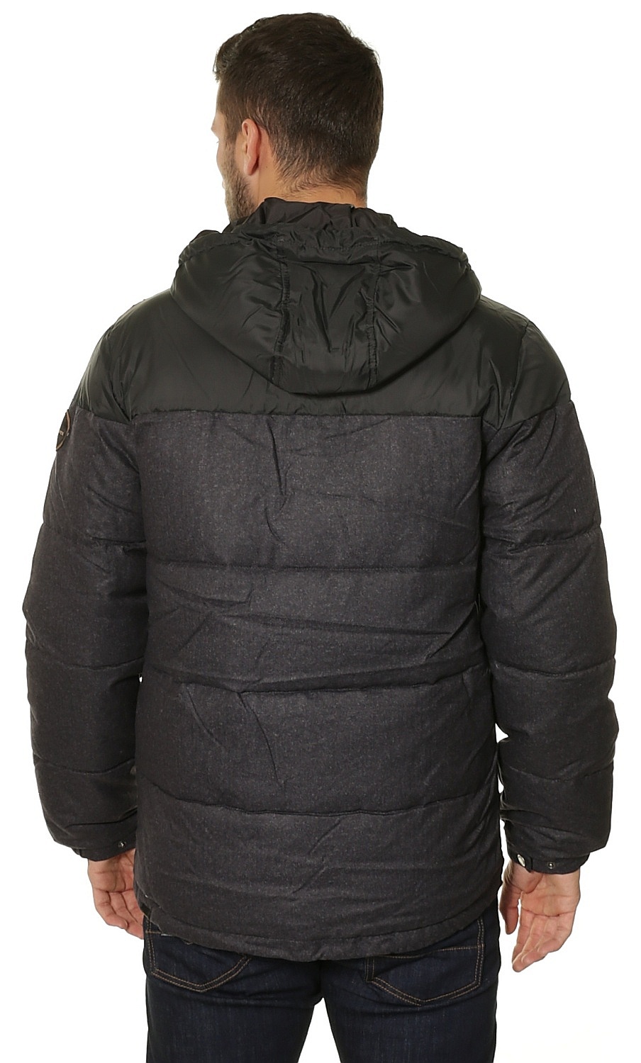 jacket Quiksilver Woolmore KTFH/Dark Gray Heather Snowboard shop, snowboard