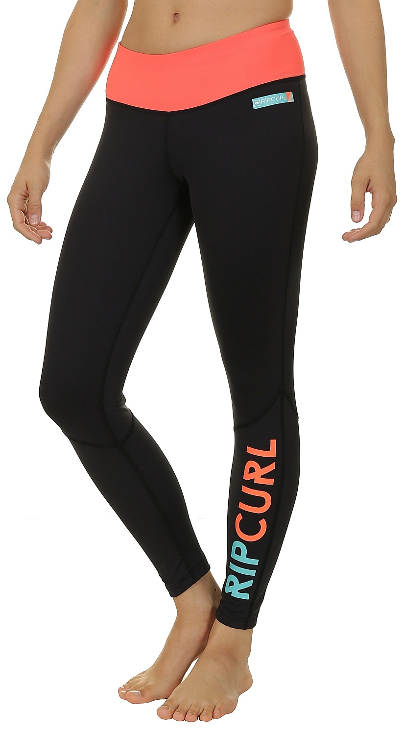 leggings Rip Curl Active Legging Solid Black Snowboard shop