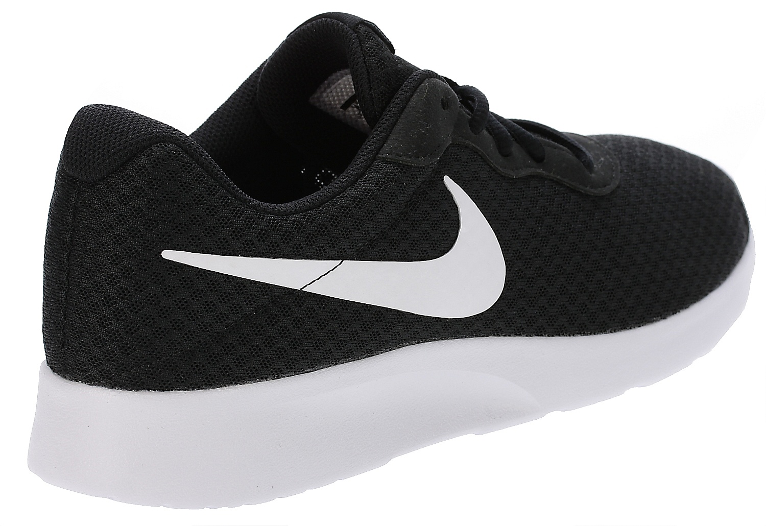 nike tanjun black white