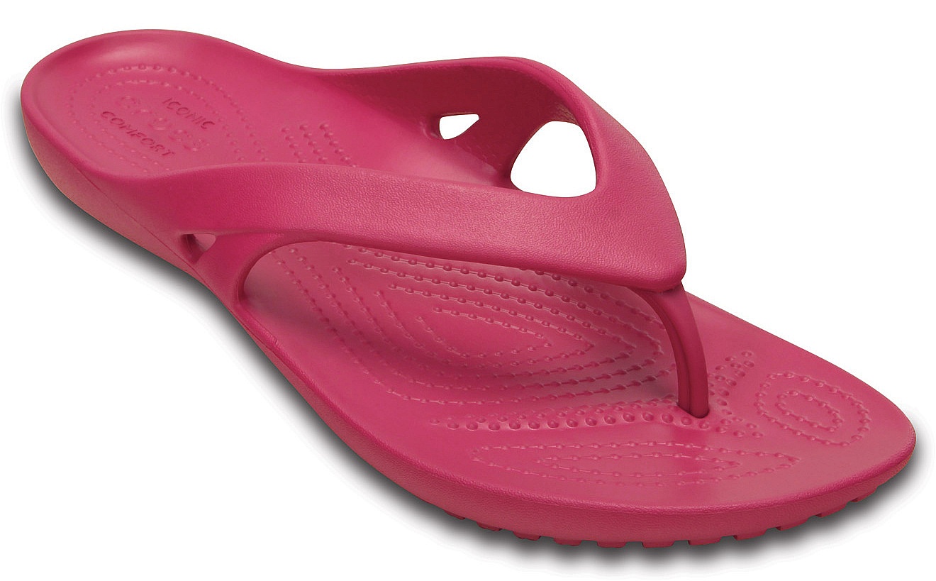 flip flops  Crocs Kadee II Flip - Raspberry