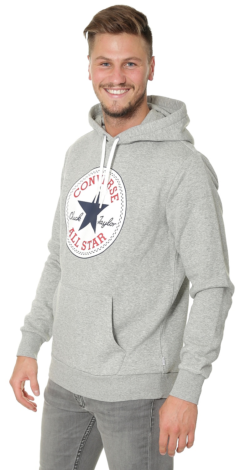 sweatshirt Converse Core Graphic Pullover/10005598 - A02/Vintage Gray Heather