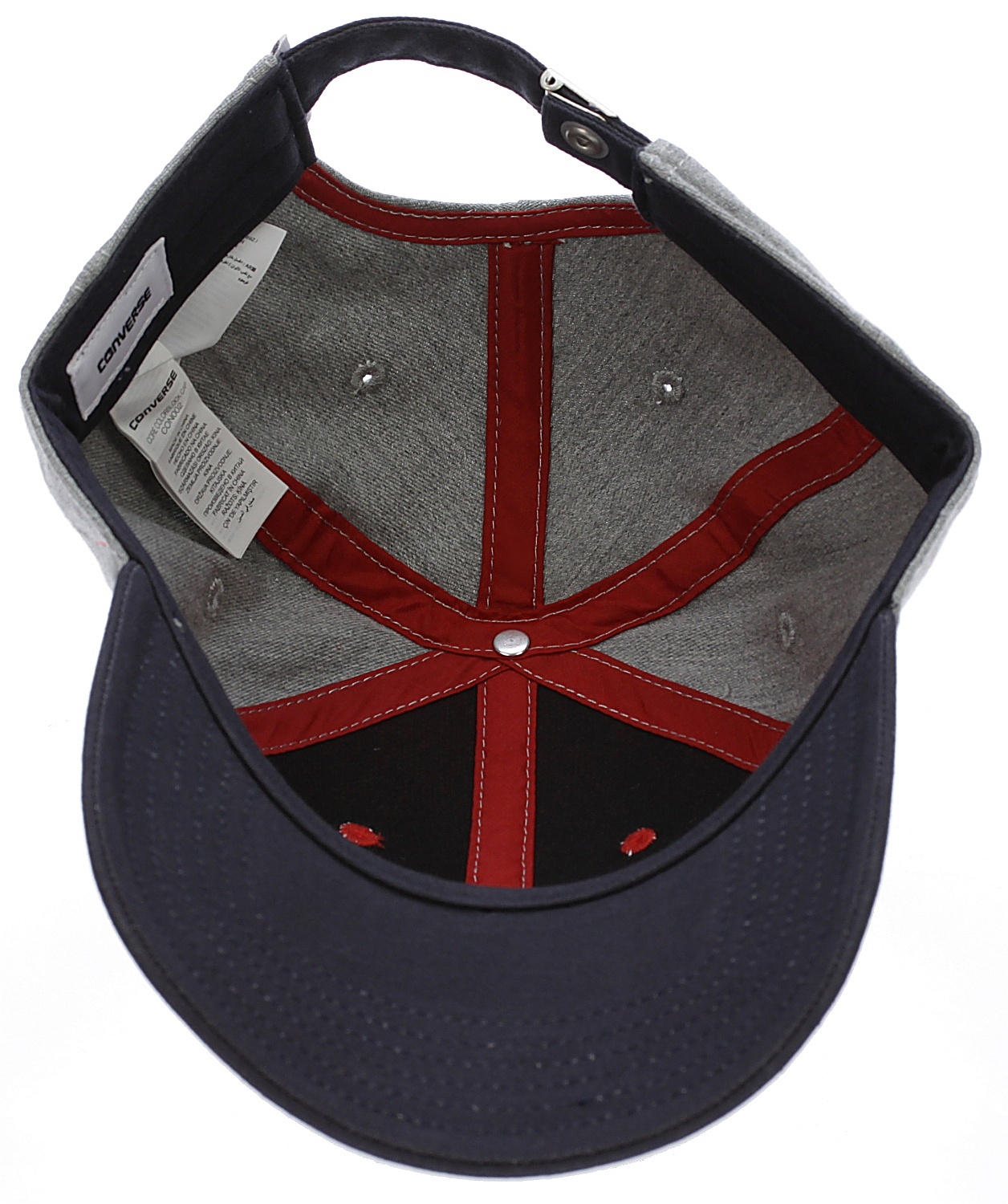 cap Converse Core Color Block - 436821/Red/Navy