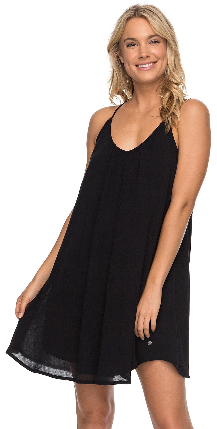 Roxy платье черное. Windy платье. черные женские платья roxy. Strappy dress. True black.