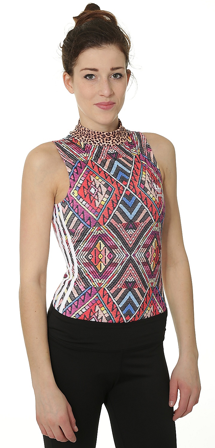 Adidas colourful top Clearance