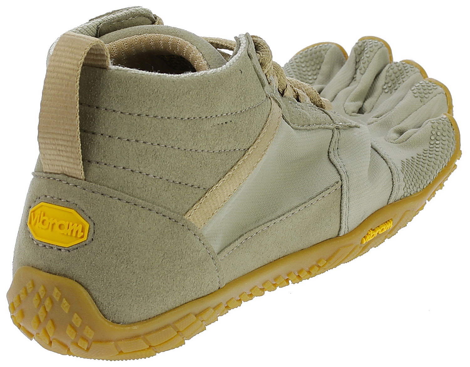 shoes Vibram Fivefingers V Trek - Khaki/Gum