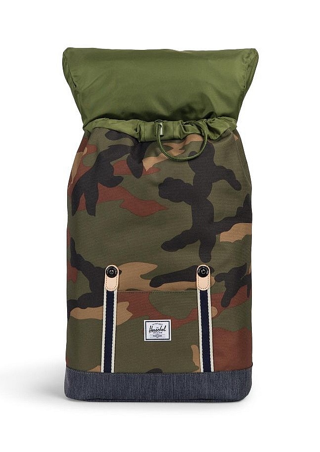 backpack Herschel Retreat Mid Woodland Camo/Dark Denim Snowboard