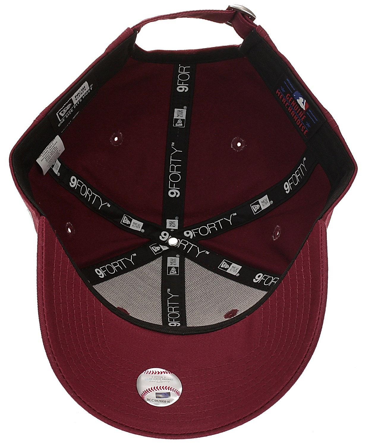 cap New Era 9FO League Essential MLB New York Yankees - Cardinal/White - men´s