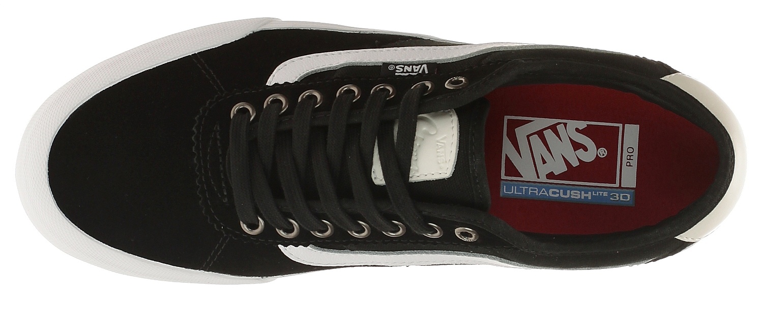 shoes Vans Chima Pro 2 - Suede/Canvas/Black/White - men´s