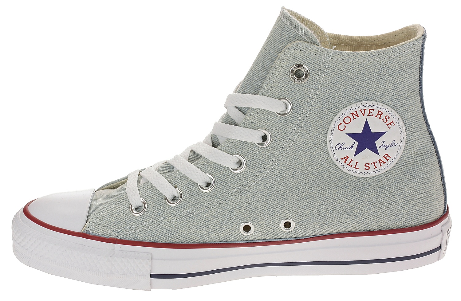 converse blue denim