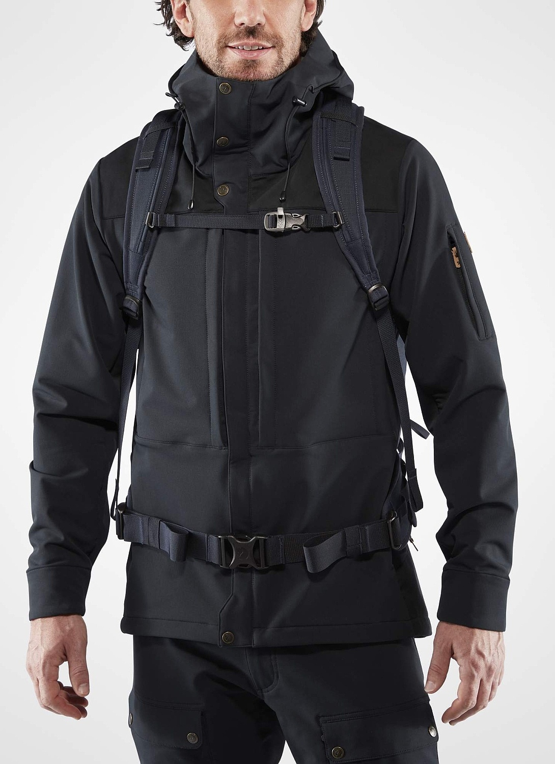 backpack Fjällräven Keb Hike 30 - 550/550 Black/Black