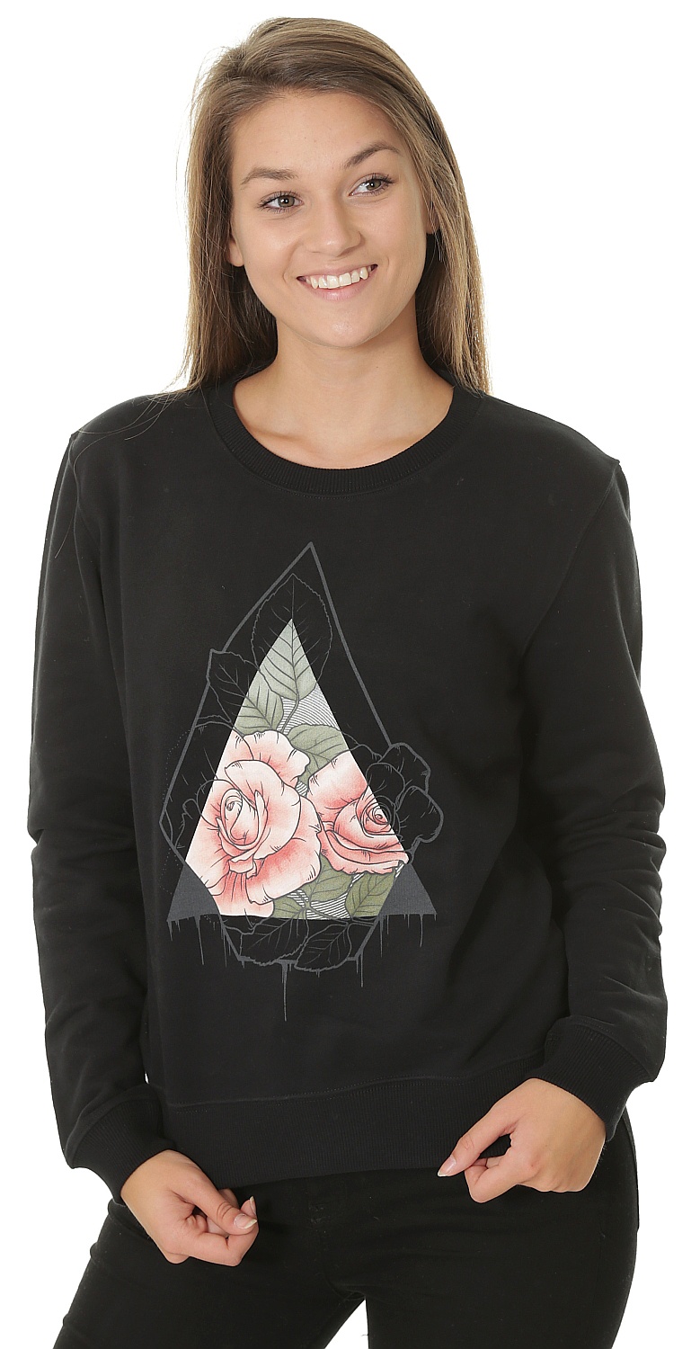 sweatshirt Volcom Sound Check - Black 