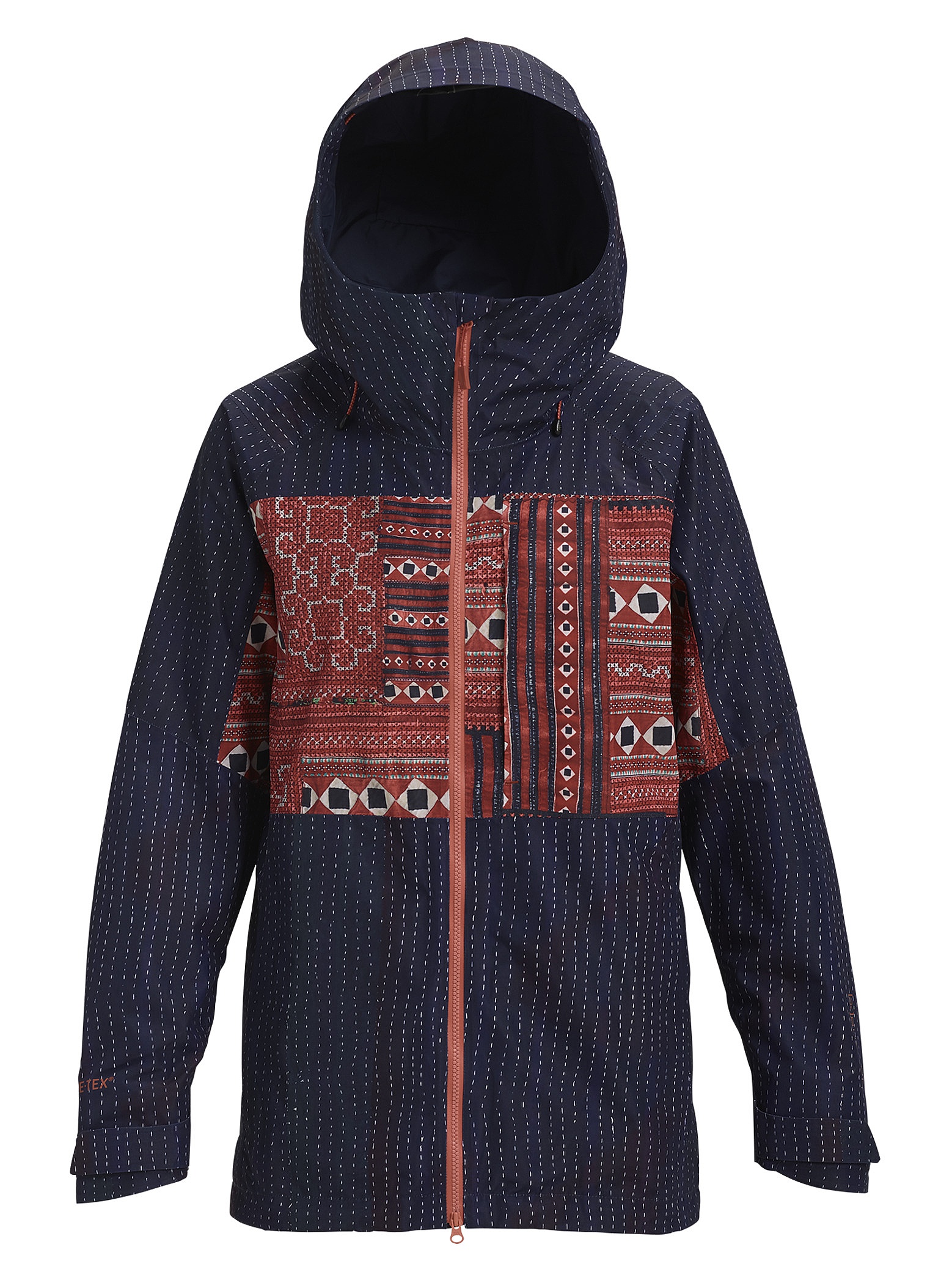 jacket Burton Blade AK 2L Gore-Tex - Blue Kimono/Red Kimono