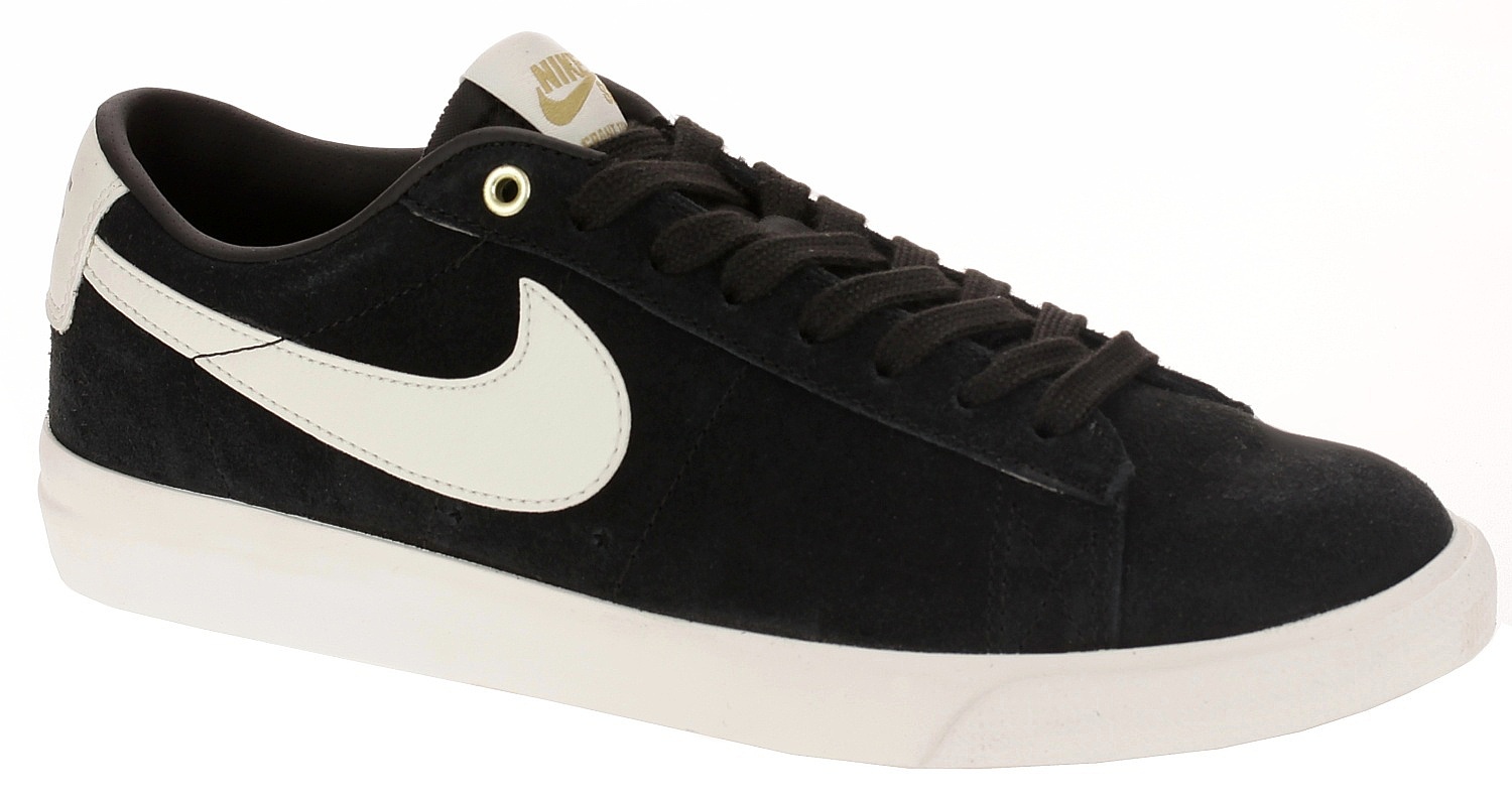 nike sb zoom blazer low gt black sail